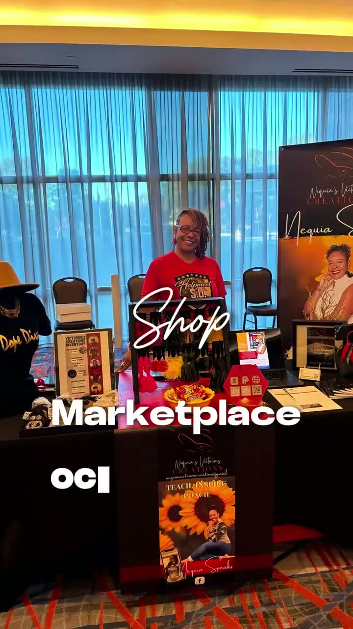 Shop the Marketplace vendor promo video from a live event